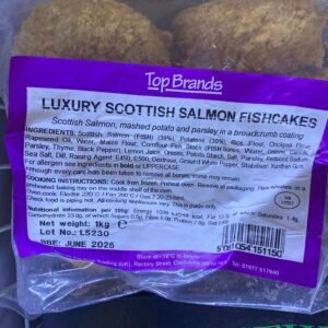 Luxury Scottish Salmon Fishcakes