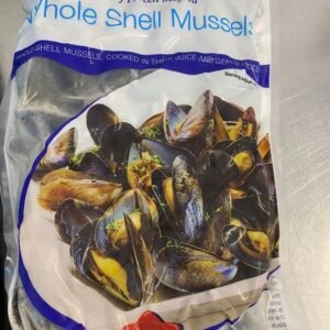 Whole shell mussels